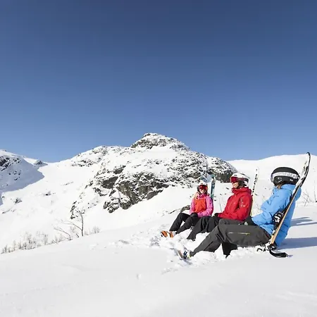 Hemsedal-toppen Av Skarsnuten Hemsedal